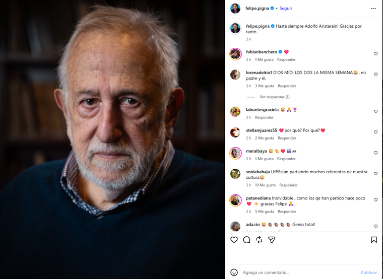 Felipe Pigna se expresó en redes. Felipe Pigna se expresó en redes.