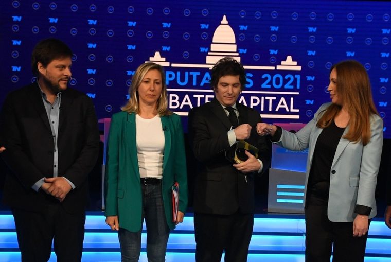 Myriam Bregman se negó a saludar a Javier Milei.