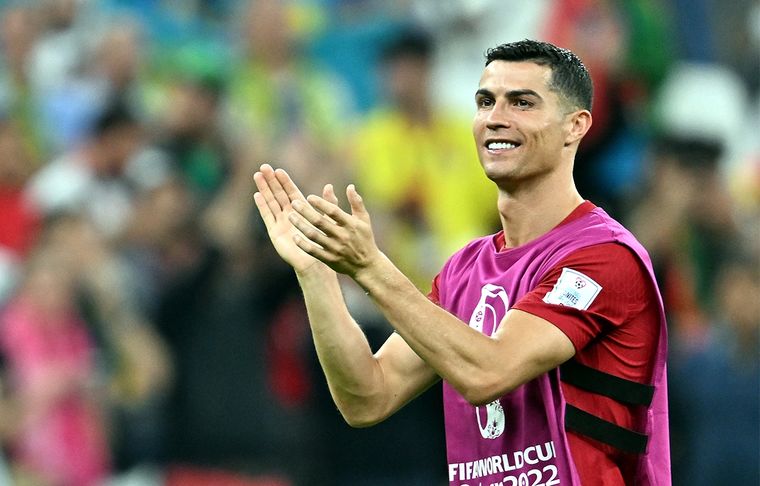Cristiano Ronaldo El delantero portugués tiene una multimillonaria oferta de Arabia Saudita. Foto: EFE