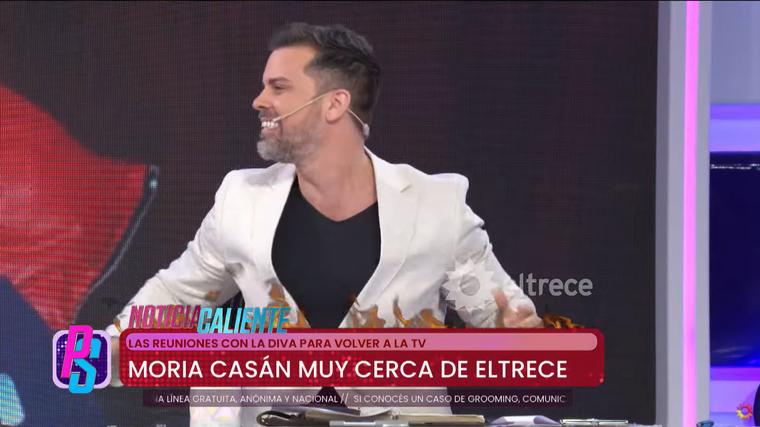 La diva estaría analizando su llegada a El Trece. Foto: captura de video YouTube/ El Trece. La diva estaría analizando su llegada a El Trece. Foto: captura de video YouTube/ El Trece.