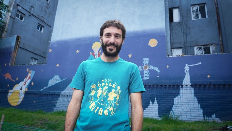 Santiago Morales, docente, sobrevivió a la masacre de Cromañón Foto: Analía Melnik/MDZ
