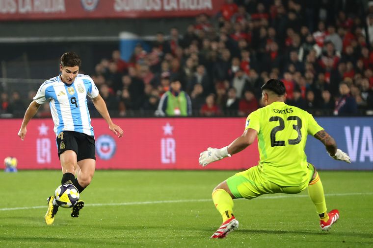 Julián Álvarez analizó la victoria de la Selección argentina ante Chile. Foto: Archivo