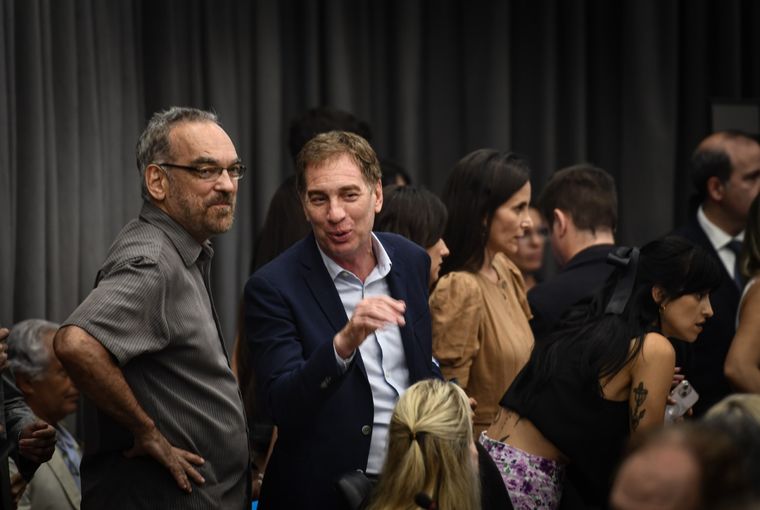 Diego Santilli anticipó que apoyará el veto de Javier Milei Foto: Telam