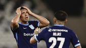 Racing quedó muy comprometido tras perder contra Botafogo.