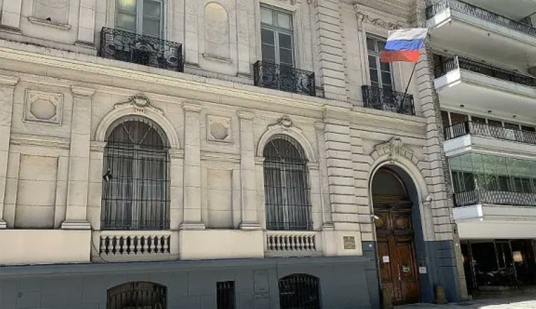 La embajada rusa en Argentina emitió un duro comunicado contra el Gobierno.
