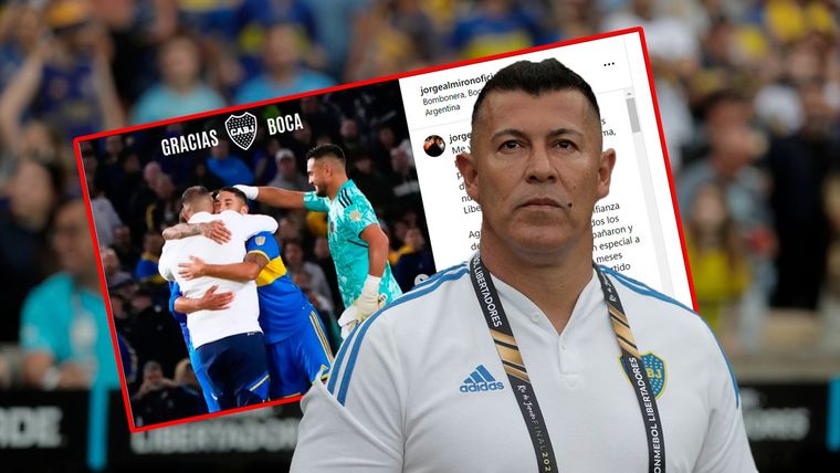 Almirón le dijo adiós a Boca a través de un largo posteo de Instagram Foto: EFE