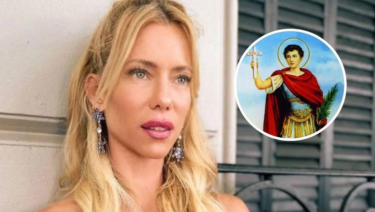 El vínculo entre Nicole Neumann y San Expedito.