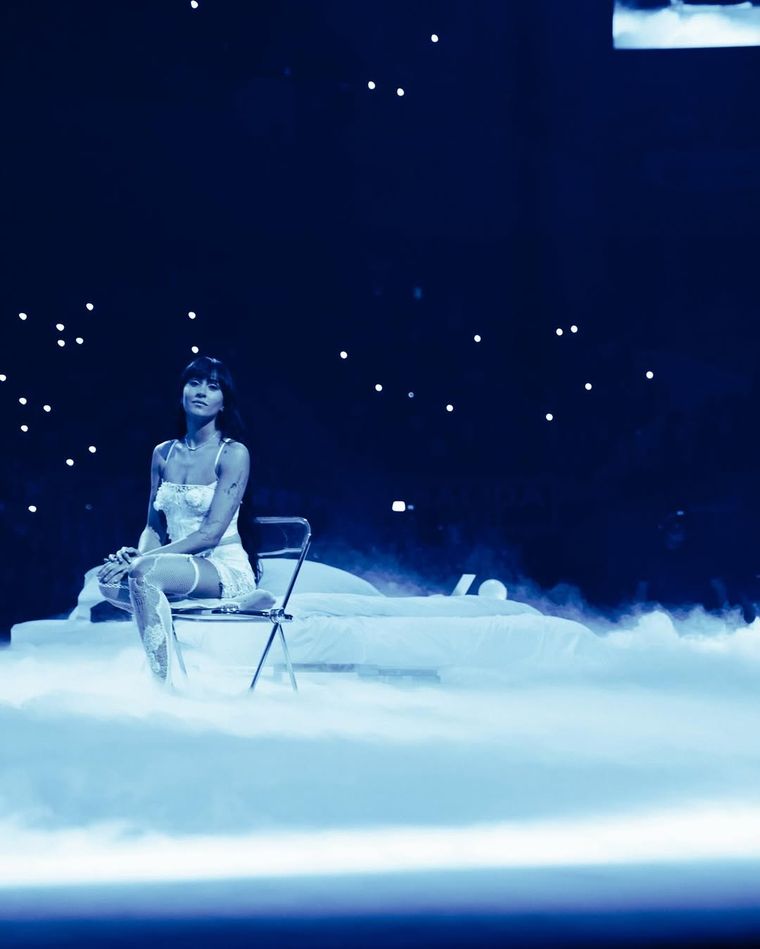 Aitana en la presentación de su álbum. Aitana en la presentación de su álbum. 