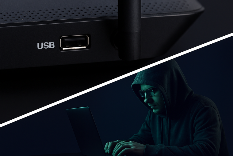 El puerto USB del router suma funciones al hogar conectado, pero mal configurado puede abrir brechas de seguridad.