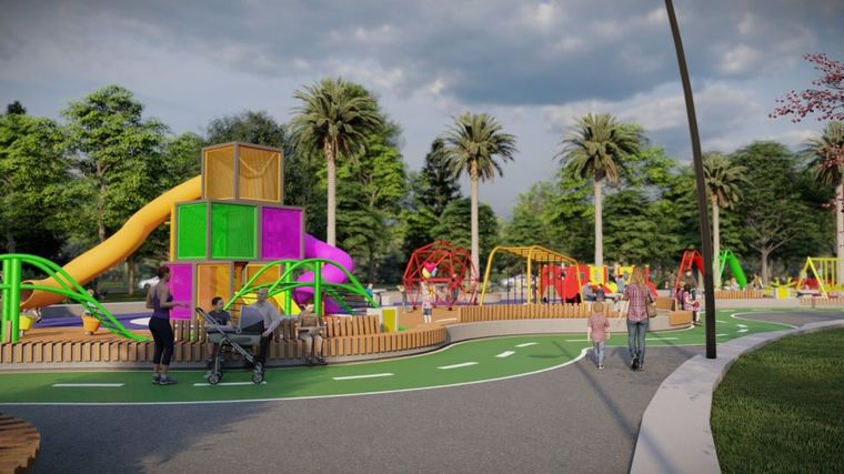 El Gobierno provincial avanza con las obras en la Rotonda de la Calesita tras concretar el desalojo del antiguo permisionario. El Gobierno provincial avanza con las obras en la Rotonda de la Calesita tras concretar el desalojo del antiguo permisionario.