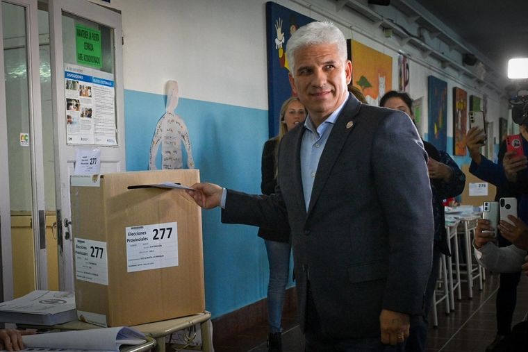 Desde el entorno del gobernador aseguran estar haciendo una gran elección en toda la provincia de San Luis. Foto: X/@claudiojpoggio