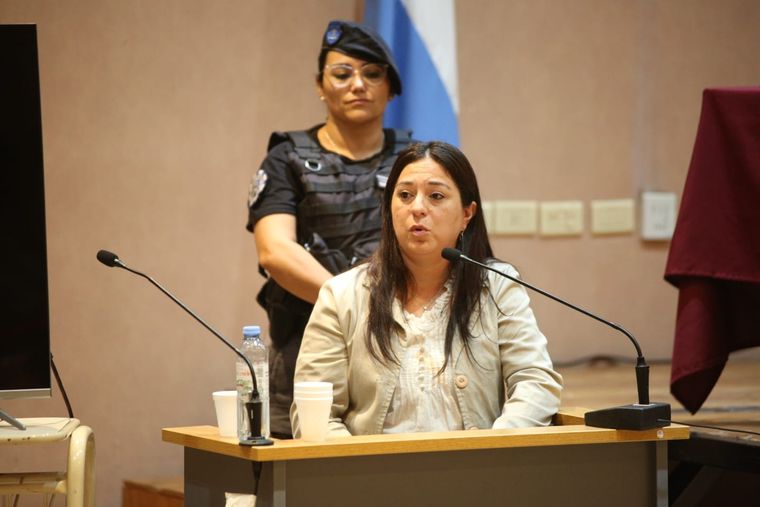 La policía en el banquillo. Foto: Ministerio Público Fiscal