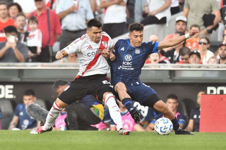 River y Talleres juegan la Supercopa Internacional 2024 en Asunción, Paraguay. Foto: @RiverPlate