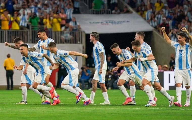 La Scaloneta logró superar a la selección de Ecuador. Foto: Instagram AFA