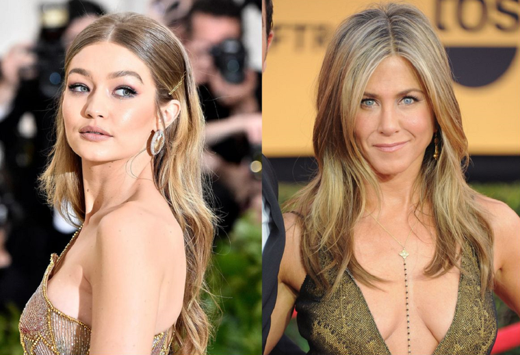 Te sorprenderá conocer a las celebridades que se cambiaron el nombre Gigi Hadid es una modelo estadounidense. Jennifer Aniston es una reconocida actriz. Foto: MDZ ONLINE