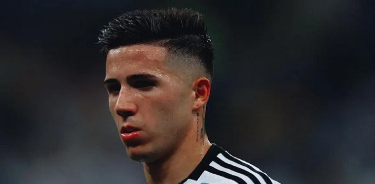 Enzo Fernández El volante argentino se fue de Portugal sin permiso para las fiestas de Año Nuevo y será sancionado. Foto: EFE