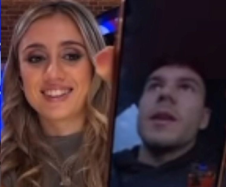 El jugador dijo presente a través de una videollamada. Foto: Captura