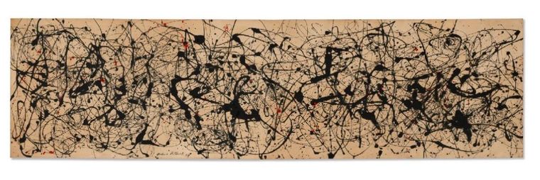 Pollock J. “Number 7A” (1948) USD 181.185.000 Pollock J. “Number 7A” (1948) USD 181.185.000