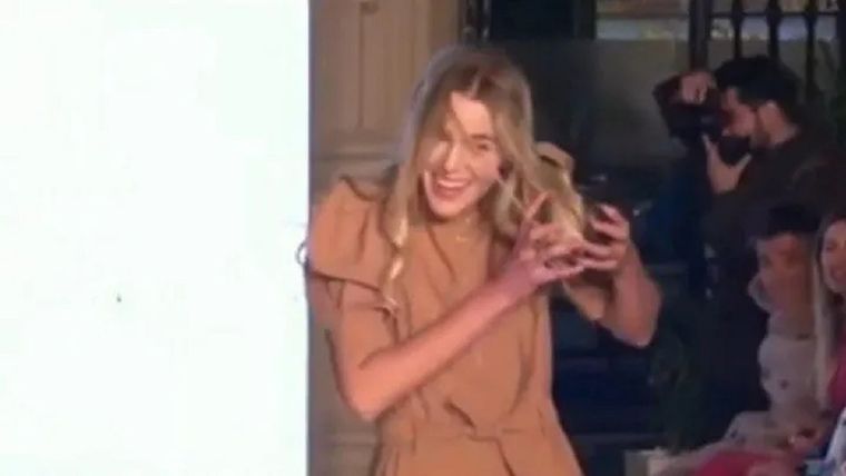 Por suerte, el incidente no pasó a mayores y terminó como una simple situación graciosa Foto: Captura del video