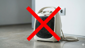 Adiós al caloventor para calefaccionar. Fuente: IA Gemini. Adiós al caloventor para calefaccionar. Fuente: IA Gemini.