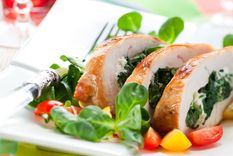 Una rica pechuga rellena Foto: Ph Shutterstock