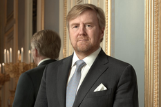 No podrás creer quien estaba con el  rey Guillermo Alejandro  en esta fotografía. Foto: Instagram @Koninklijkhuis