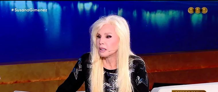 Susana Giménez se prepara para las últimas emisiones de su programa Foto: Captura de video Telefe