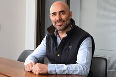 Germán Di Césare, enólogo de Bodega Trivento Foto: Rodrigo DAngelo / MDZ