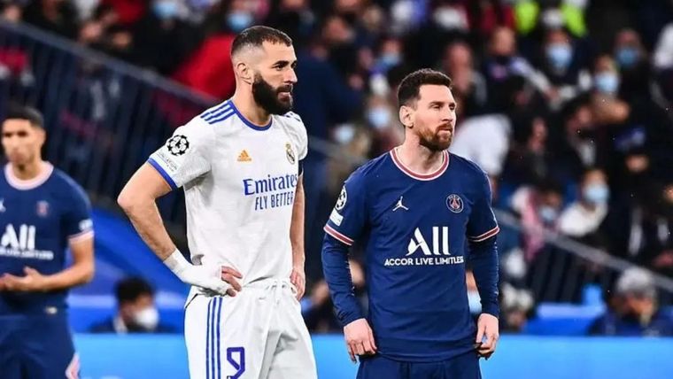 Benzema y Messi, la última vez que se enfrentaron.