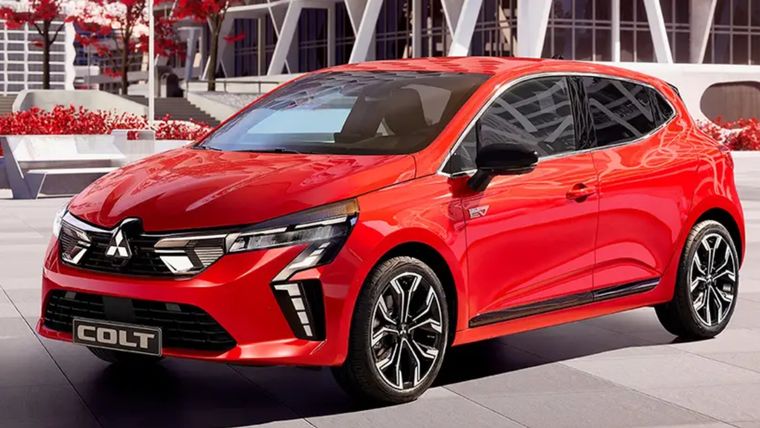 El Renault Clio de Mitsubishi ya se ofrece y este es su precio Foto: Mitsubishi
