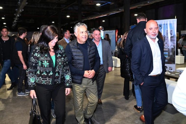 Cornejo participó de apertura del Networking & After Amavyt Mendoza 2023 Foto: Prensa Alfredo Cornejo
