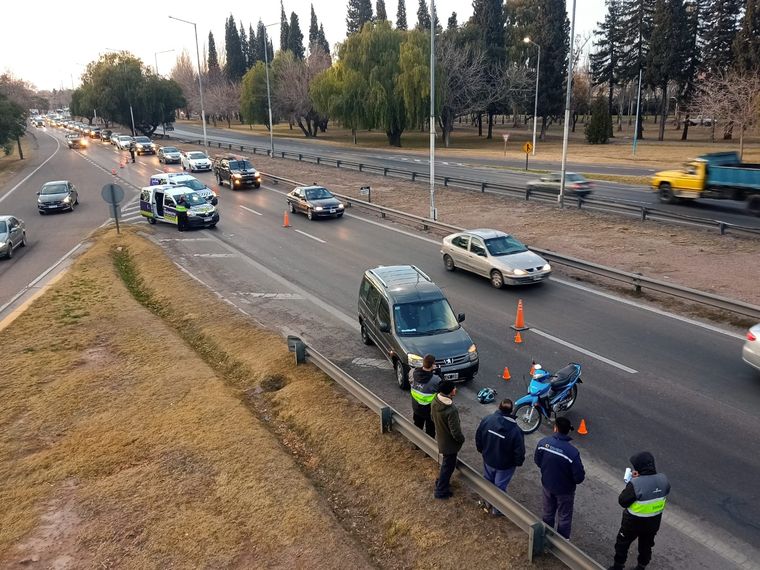 Dos personas resultaron heridas por un choque en Guaymallén y un vuelco en Godoy Cruz Foto: Emilce Vargas Ferrara/MDZ