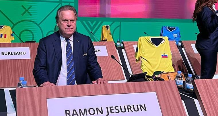 Ramón Jesurún fue arrestado en Miami. Foto: @FCF_oficial