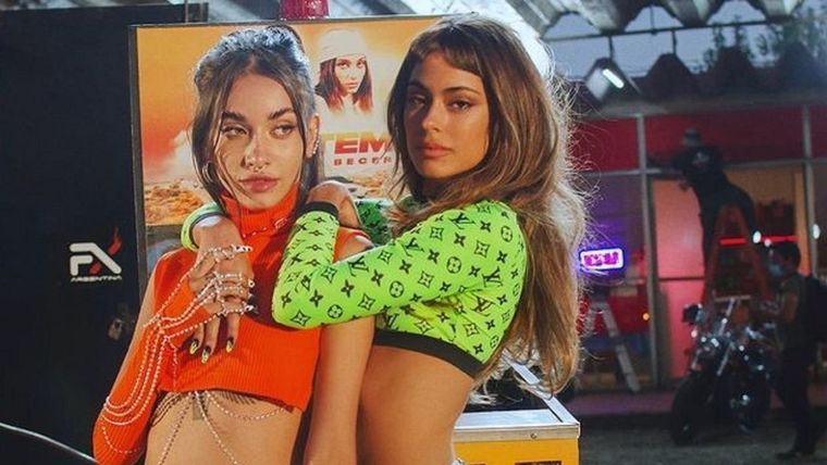 María Becerra y Tini Stoessel