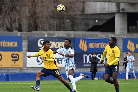 Stephen Ramos se presentó con un gol y le dio el empate a la Selección Sub 17 de Diego Placente.