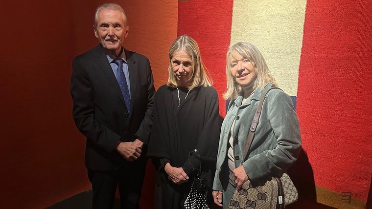 Alberto Arizu, Cecilia Zunino y Cristina Dalera de Terranova. Alberto Arizu, Cecilia Zunino y Cristina Dalera de Terranova.