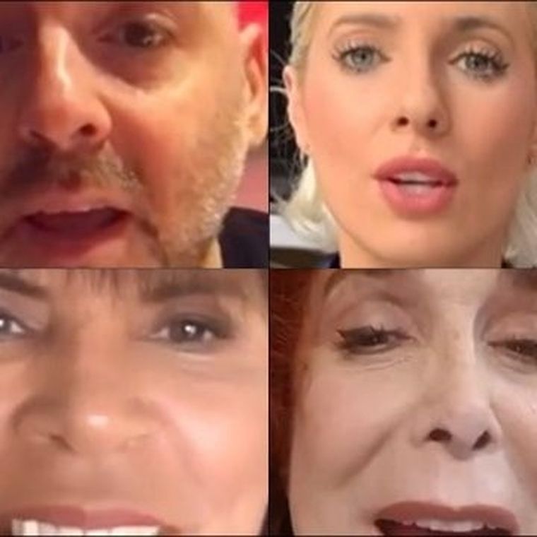 La bizarra versión de Imagine por famosos argentinos