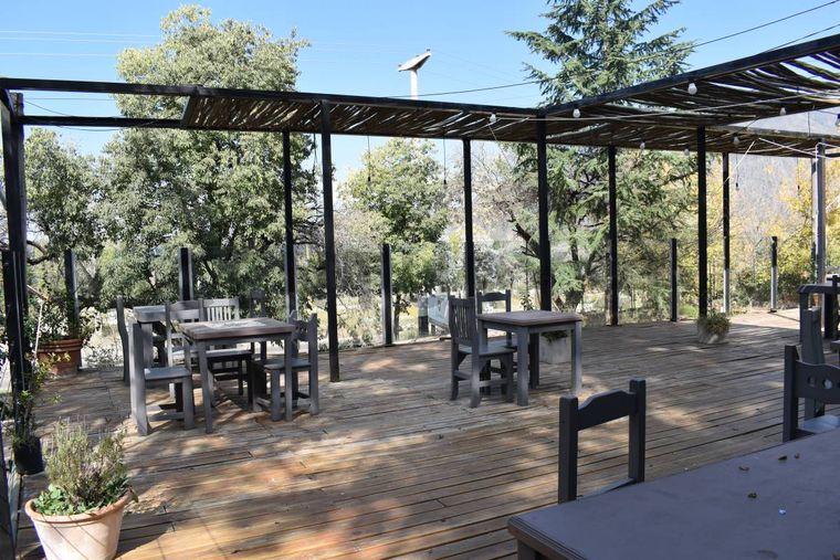 El patio del Rincón Suizo. El patio del Rincón Suizo.