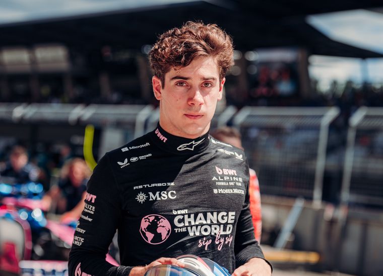 Franco Colapinto se prepara para el Gran Premio de Bélgica de la Fórmula 1. &nbsp;