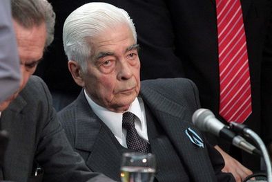 MDZol | Menéndez, responsable político de la represión en Mendoza. Foto: NA