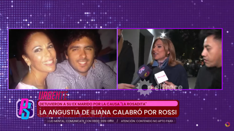 Iliana Calabró habló de la detención de su exmarido. Iliana Calabró habló de la detención de su exmarido.