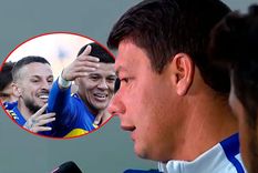 Battaglia habló sobre su decisión de no contar con Benedetto y Rojo para el Boca-Ferro. Battaglia habló sobre su decisión de no contar con Benedetto y Rojo para el Boca-Ferro.