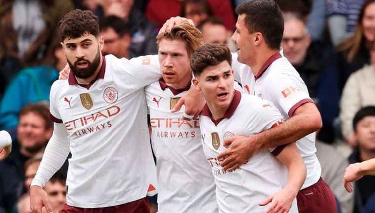 El City sigue ganando en la Premier League. Foto: EFE