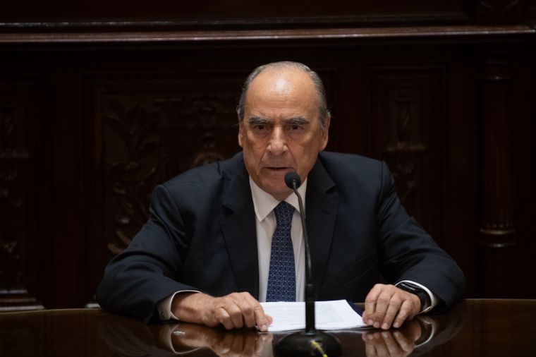 Guillermo Francos en el Congreso. Foto: Prensa JGM