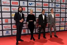 Cuatro actores de la Casa de Papel participaron de los Premios Platino 2021. Foto: Head Topics.