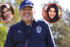 A cuatro años del fallecimiento de Diego Maradona, el mundo sigue pidiendo justicia. Foto: Prensa Gimnasia LP e Instagram de Dalma y Gianinna Maradona