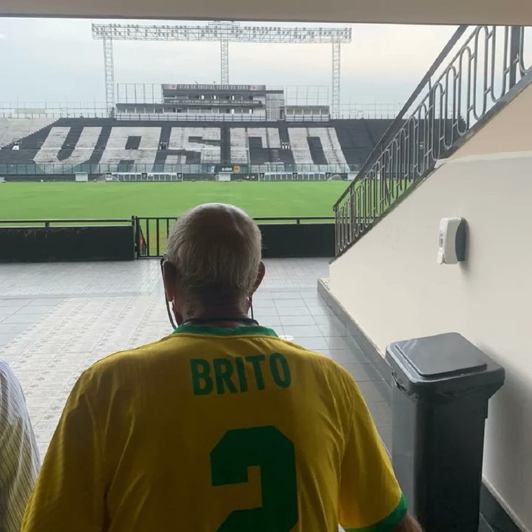 Brito, un icono de la selección brasileña.