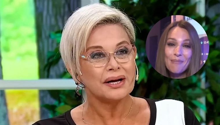 La conductora fue muy clara con la modelo tras dejar a su marido. Foto: Capturas de pantalla / Youtube: eltrece