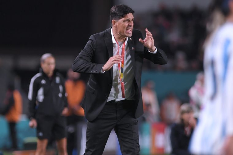 El DT habló tras la goleada. Foto: Telam