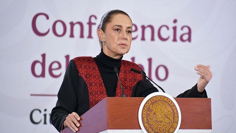 Claudia Sheinbaum le responde a las amenazas de Trump.